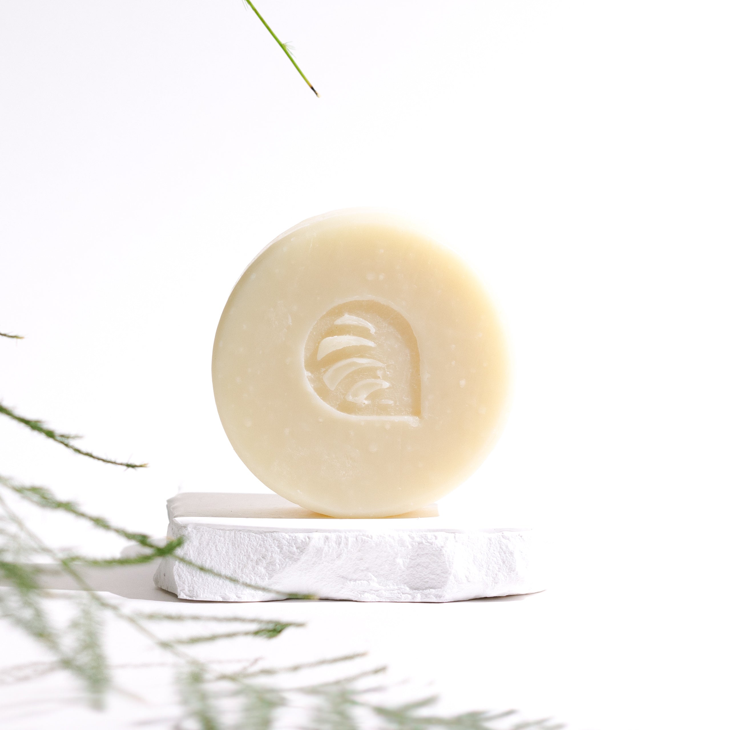 Package-free unscented soap. Made in Calgary.