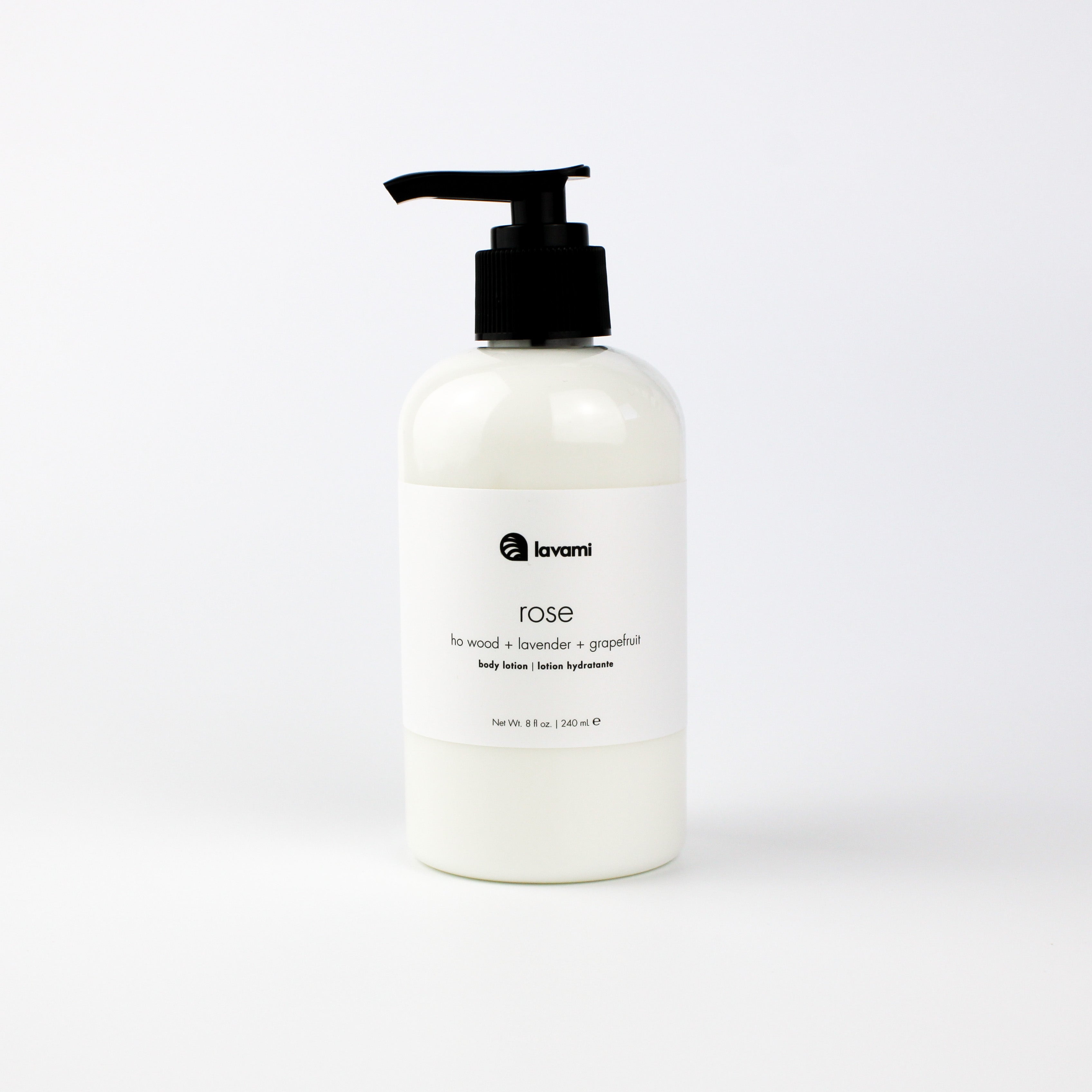 Gentle and hydrating ho wood, grapefruit, and lavender lotion with a probiotic preservative.